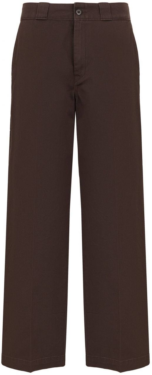 DICKIES Nohavice  tmavohnedá