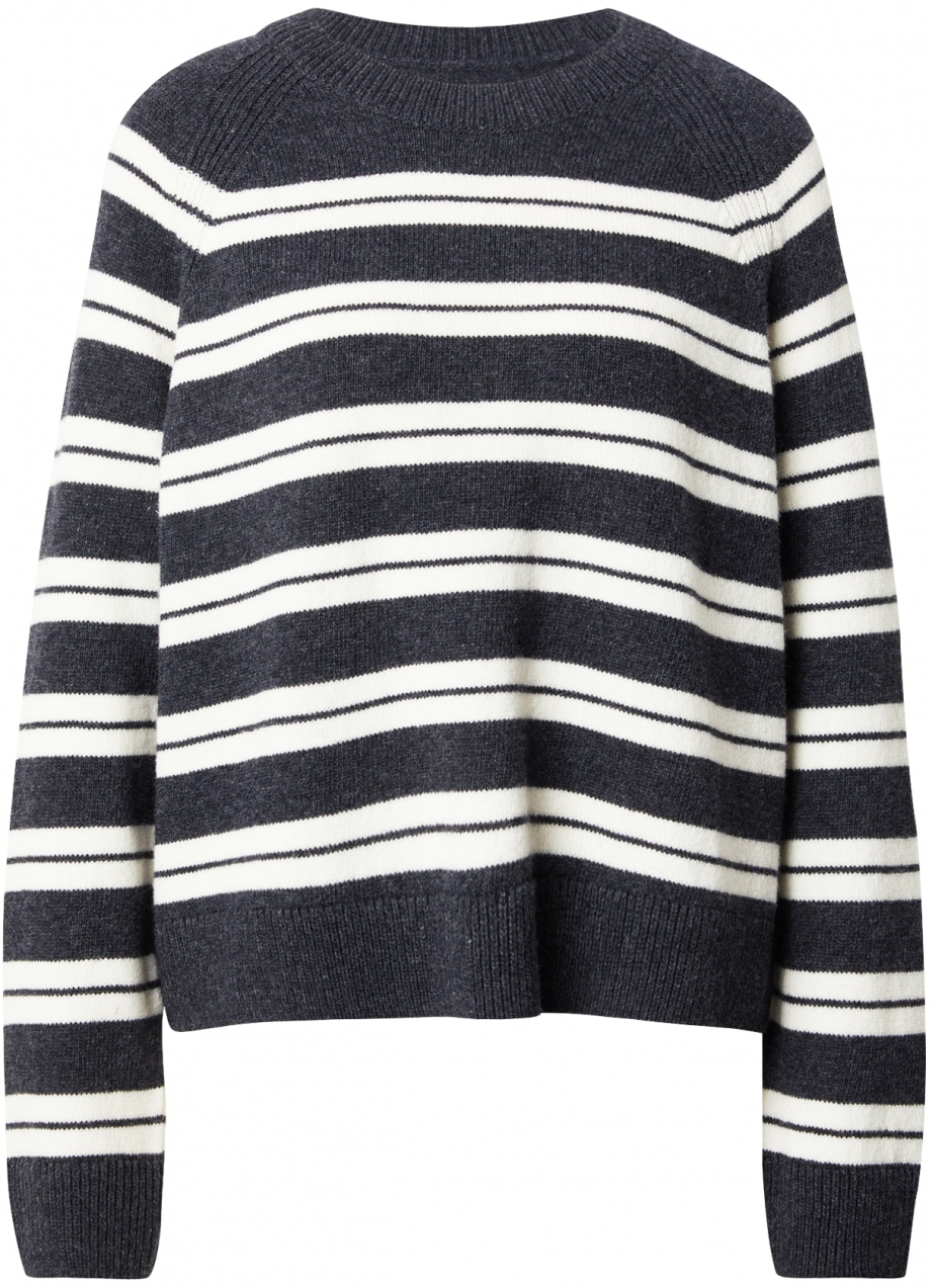 ARMEDANGELS Sveter 'LILIRIAA'  námornícka modrá / biela