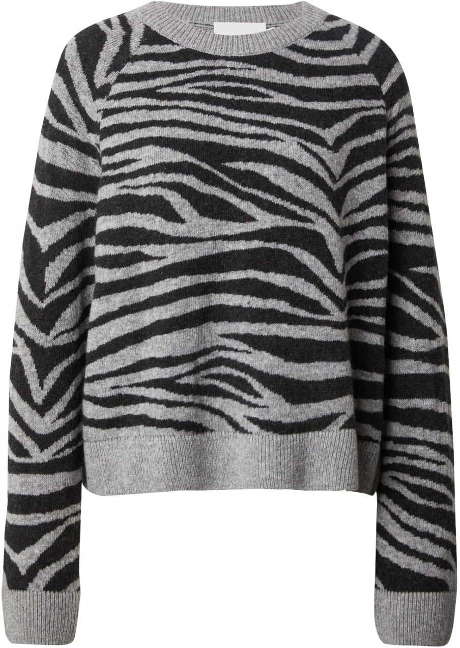 ARMEDANGELS Sveter 'LILIRIAA'  sivá / čierna