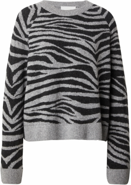 ARMEDANGELS Sveter 'LILIRIAA'  sivá / čierna