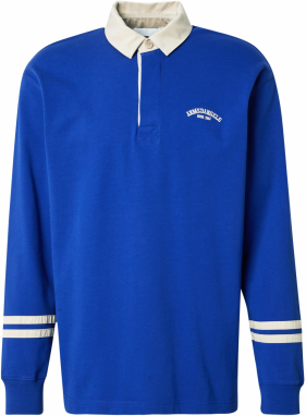 ARMEDANGELS Tričko 'AADRU'  svetlobéžová / kráľovská modrá