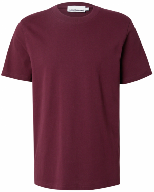 ARMEDANGELS Tričko 'MAARKOS'  vínovo červená