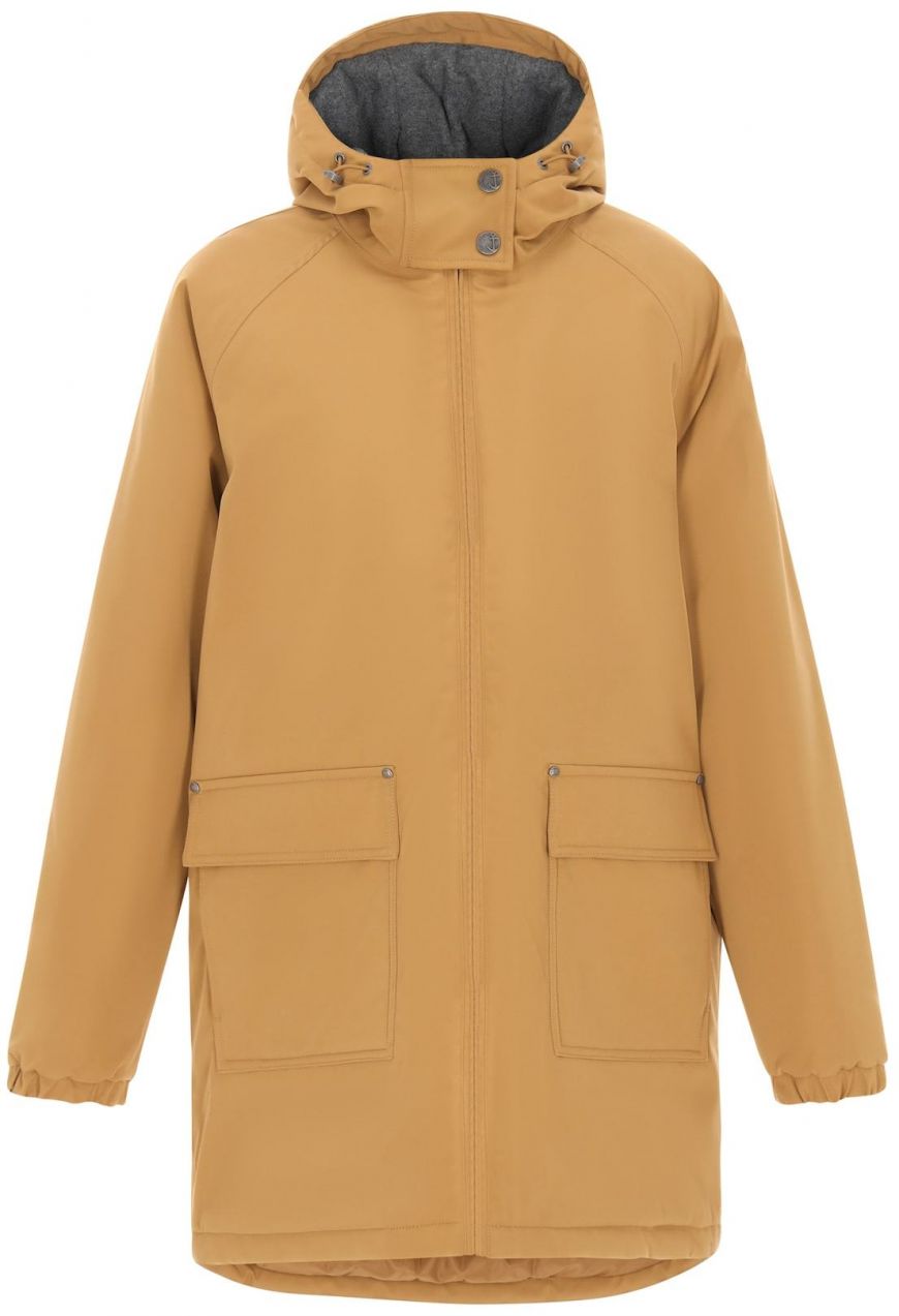 DreiMaster Maritim Funkčná bunda 'Anorak'  farba ťavej srsti