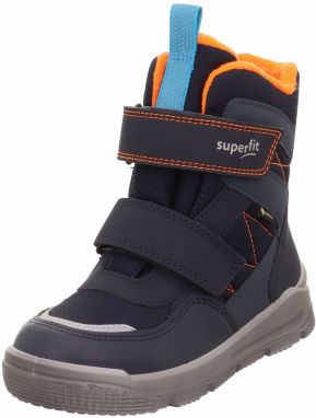 SUPERFIT Snehule 'MARS'  azúrová / tmavomodrá / oranžová