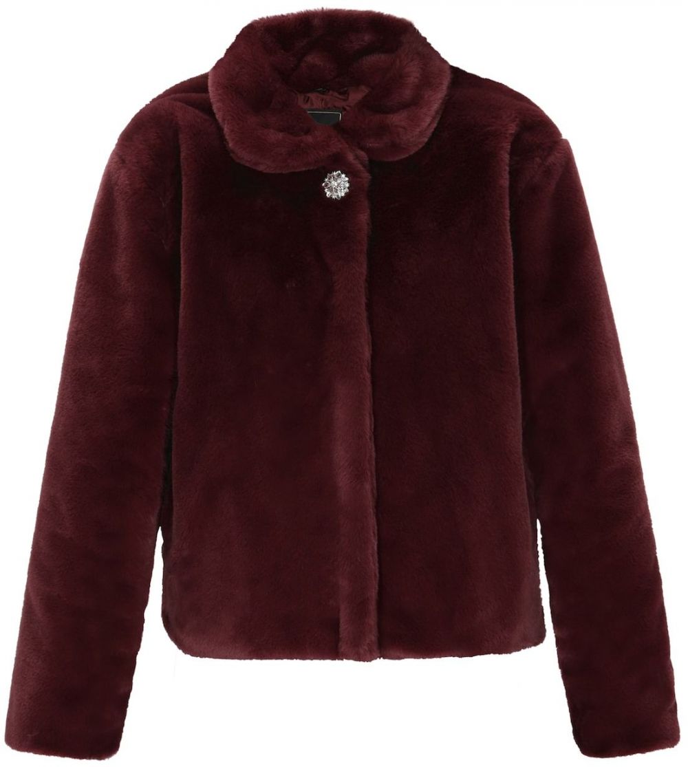 faina Zimná bunda 'Fashion Look'  burgundská