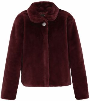 faina Zimná bunda 'Fashion Look'  burgundská