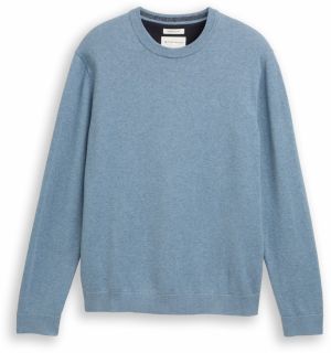 TOM TAILOR Sveter  modrá melírovaná