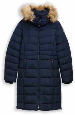 TOM TAILOR Zimný kabát  tmavomodrá