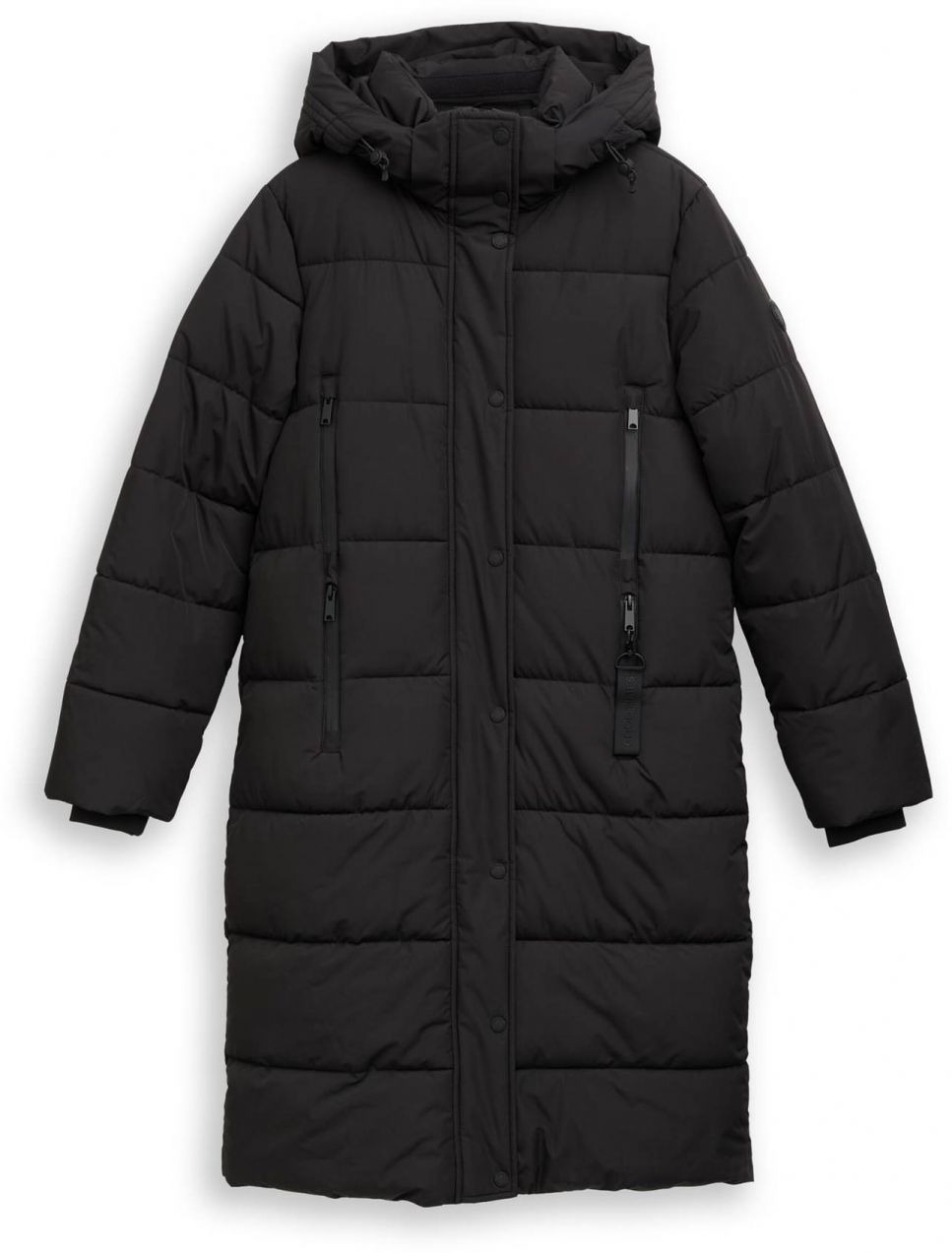 TOM TAILOR Prechodný kabát  čierna