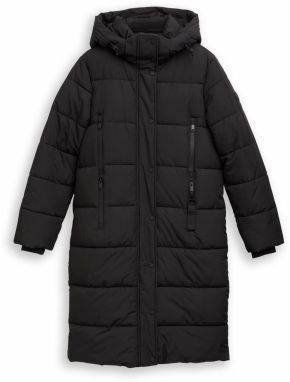 TOM TAILOR Prechodný kabát  čierna