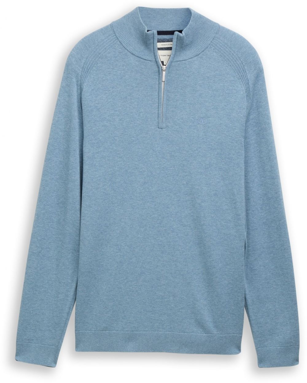 TOM TAILOR Sveter  modrosivá