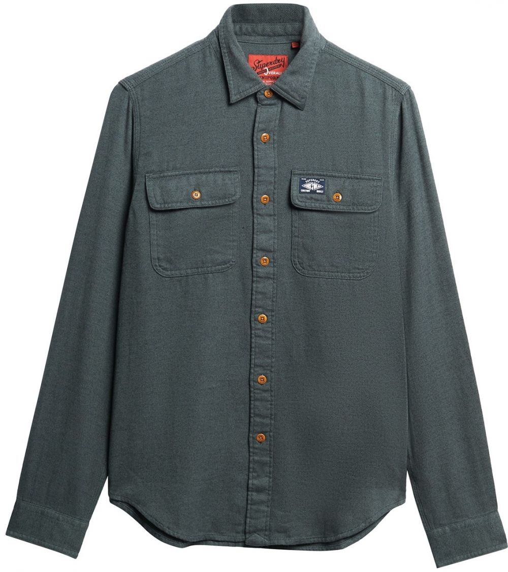 Superdry Košeľa 'Trailsman'  jedľová