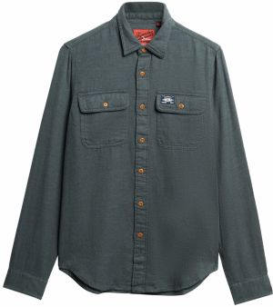 Superdry Košeľa 'Trailsman'  jedľová