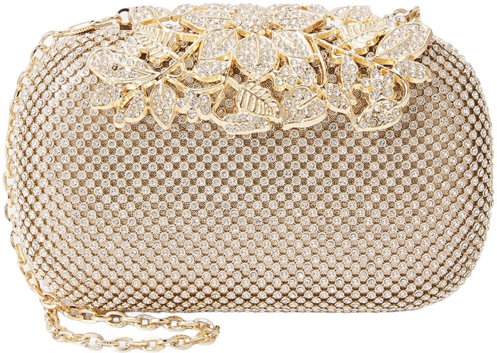 mascara Listová kabelka  zlatá
