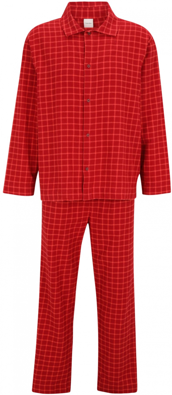 Calvin Klein Underwear Pyžamo  červená / ohnivo červená