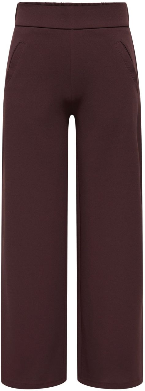 JDY Nohavice 'JDYLOUISVILLE CATIA'  tmavohnedá