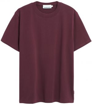 ARMEDANGELS Tričko 'MAARKUS'  bordová