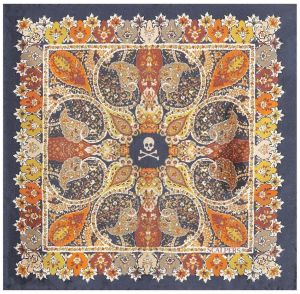 Scalpers Šatka  námornícka modrá / karí / oranžová / biela