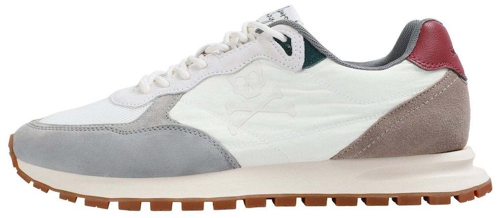 Scalpers Nízke tenisky 'Rio 26'  krémová / sivá / burgundská / biela