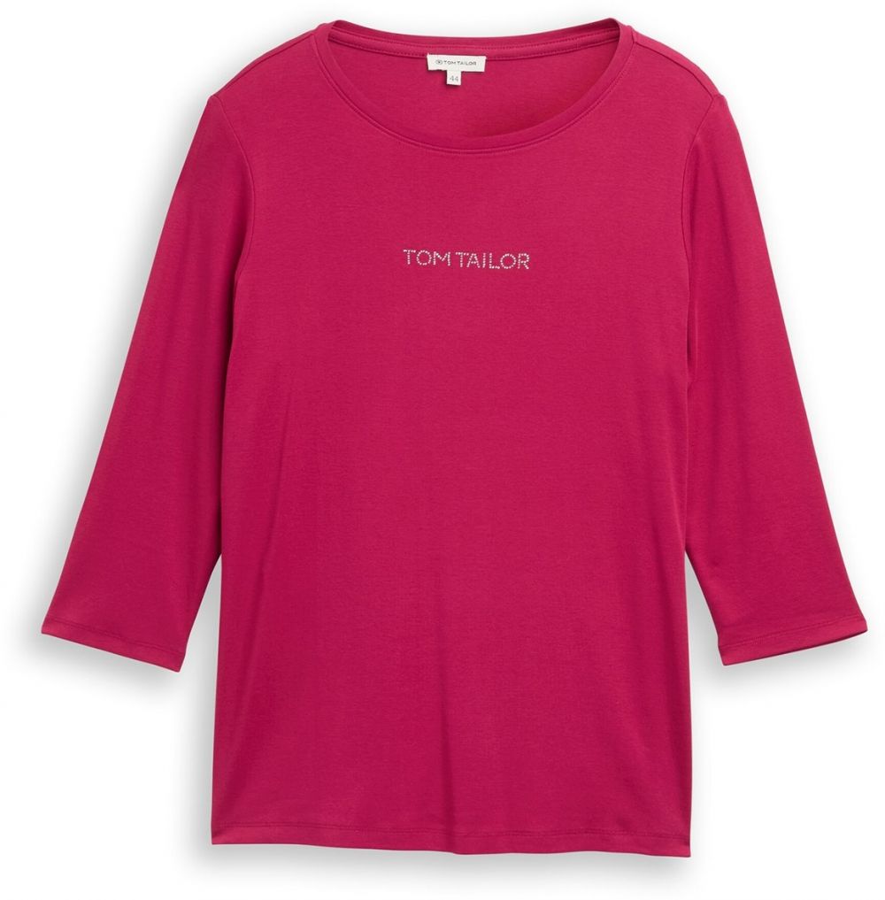 Tom Tailor Women + Tričko  ružová / strieborná