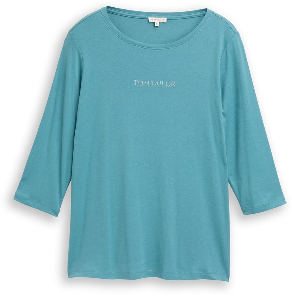 Tom Tailor Women + Tričko  tyrkysová