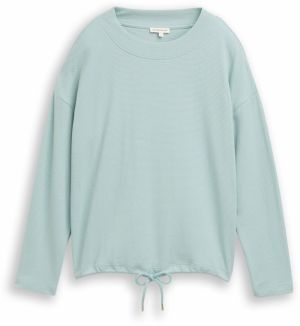 TOM TAILOR Mikina  tyrkysová