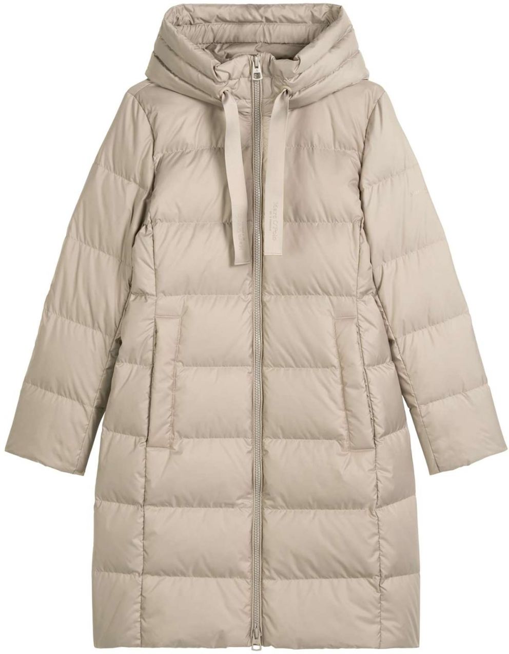 Marc O'Polo Zimný kabát  sivobéžová