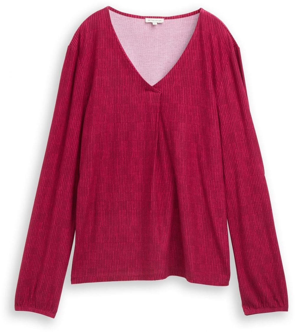 TOM TAILOR Tričko  purpurová