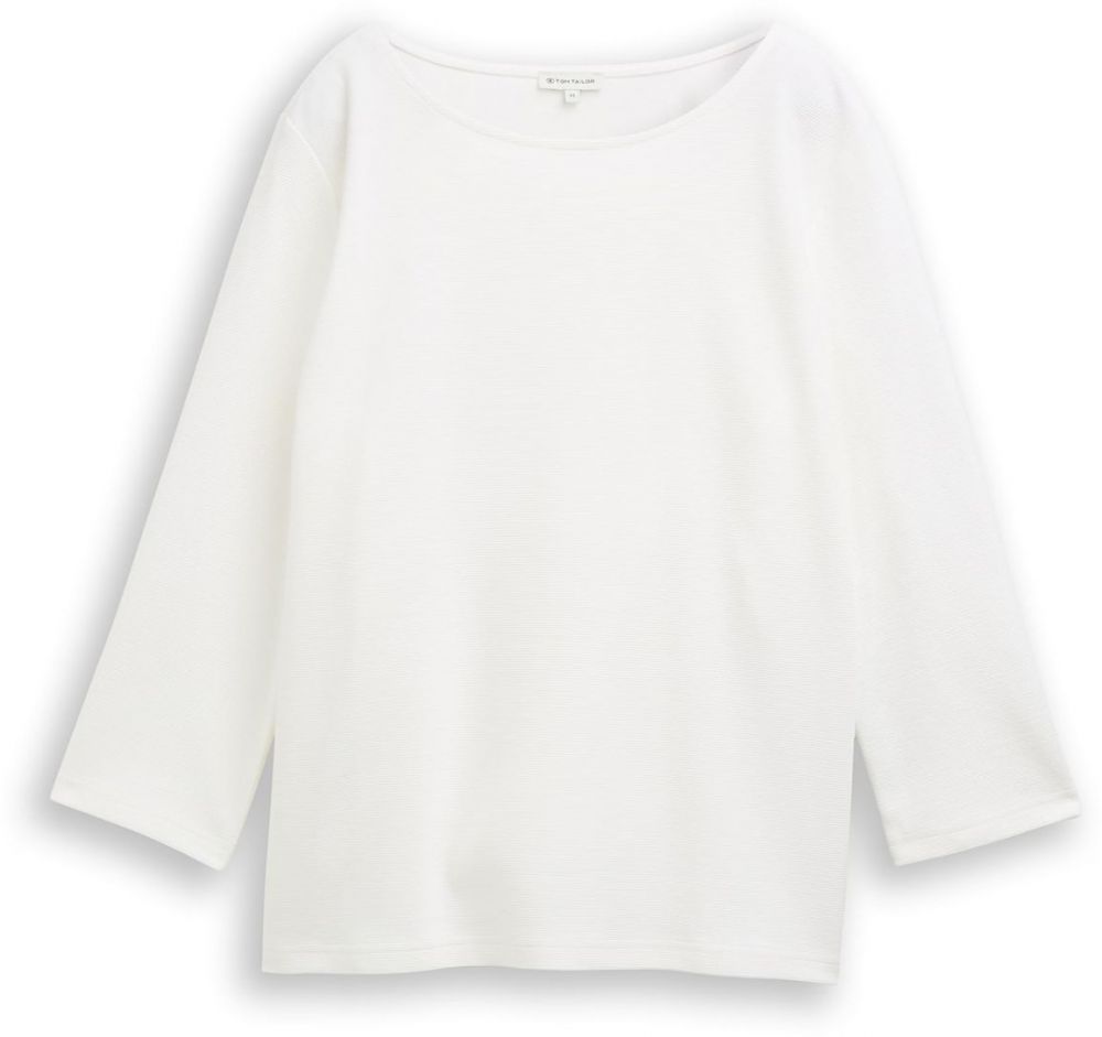 TOM TAILOR Tričko  biela