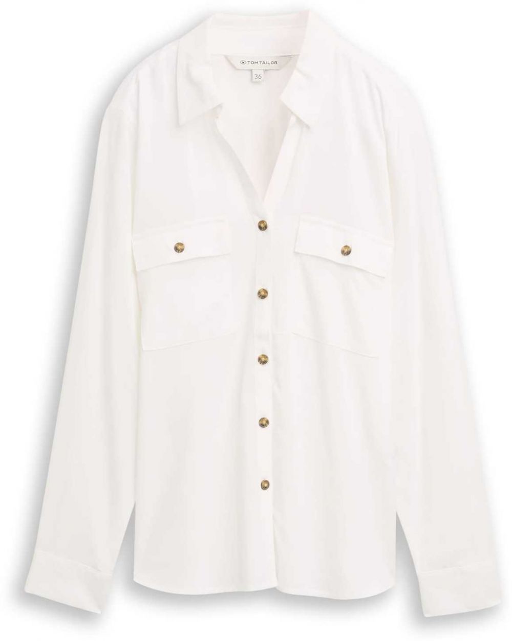 TOM TAILOR Blúzka  biela