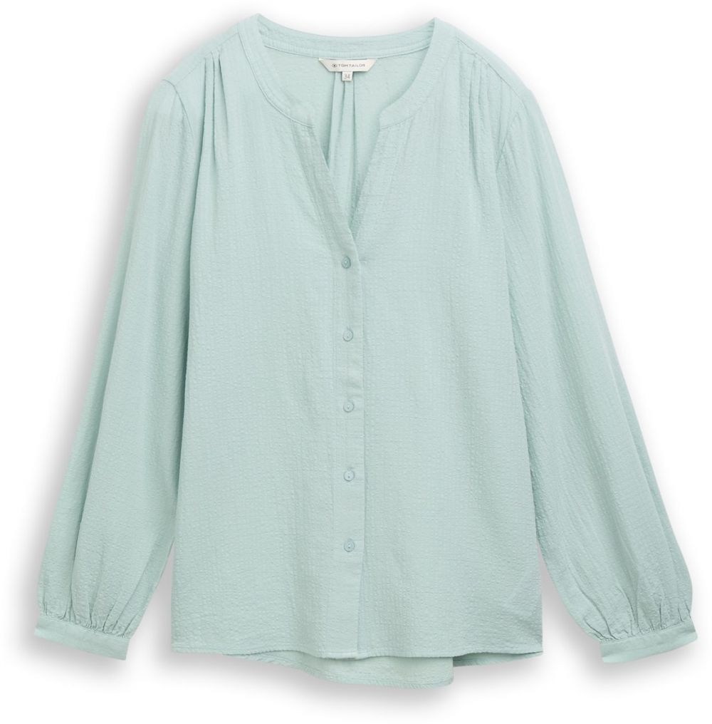 TOM TAILOR Blúzka  pastelovo zelená