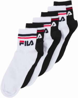 FILA Ponožky  červená / čierna / biela