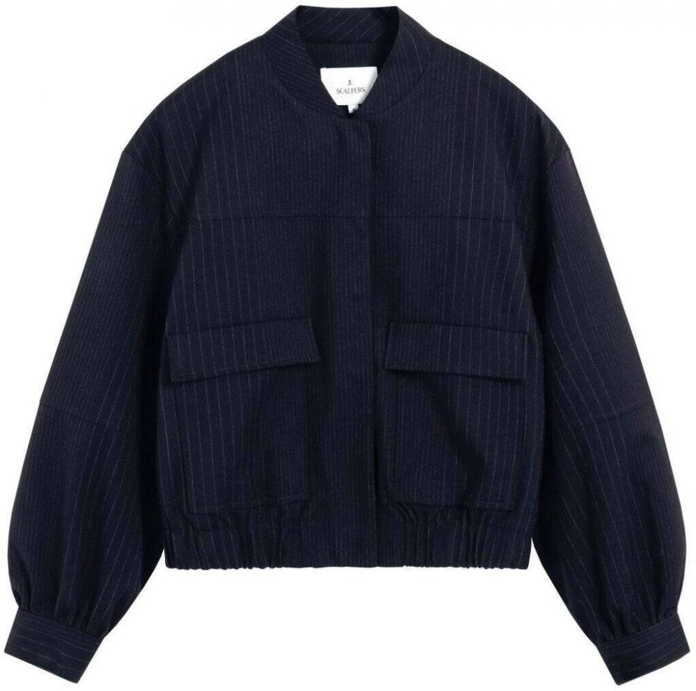 Scalpers Prechodná bunda  námornícka modrá