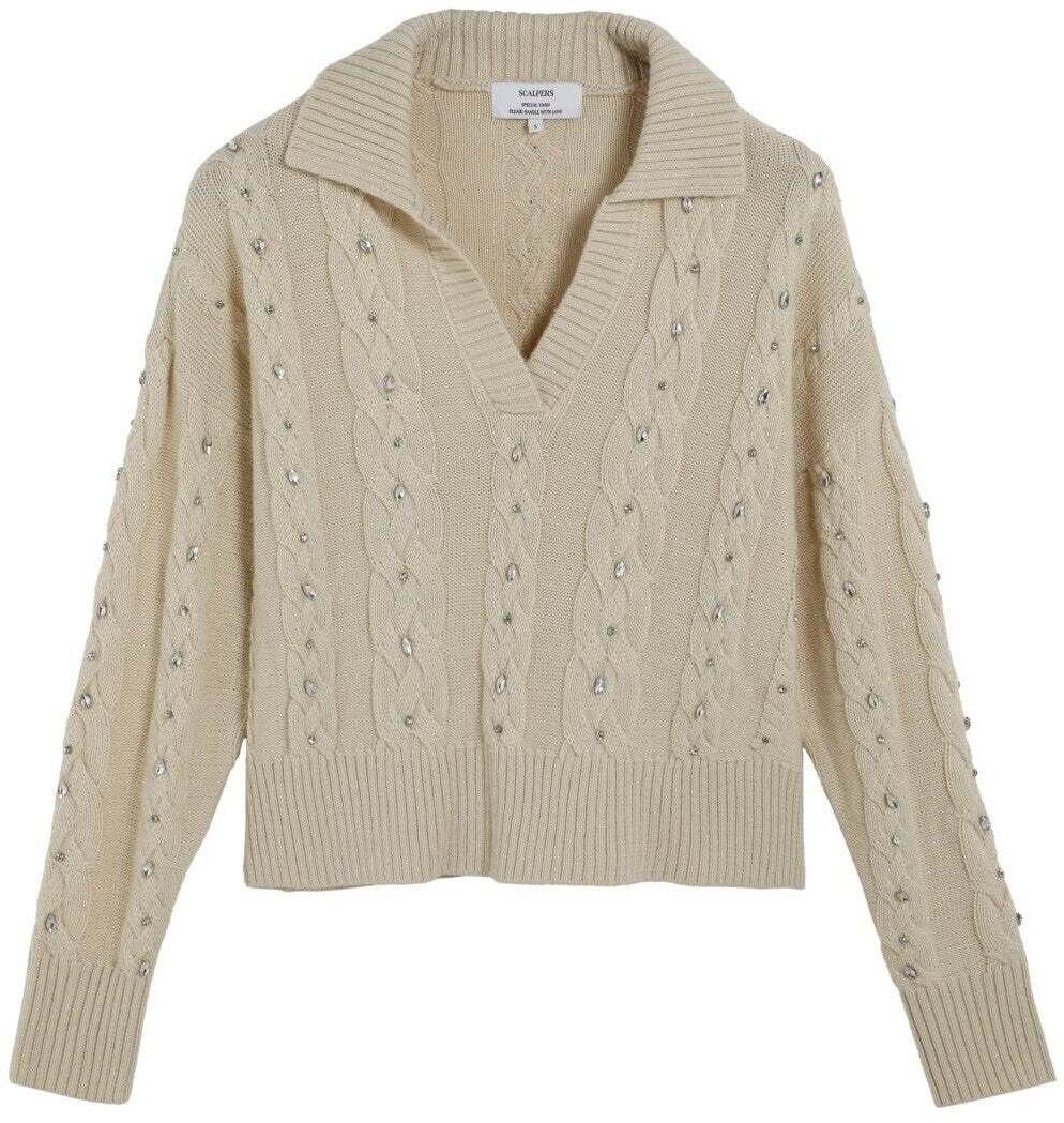 Scalpers Sveter 'Scpolostrass'  nebielená