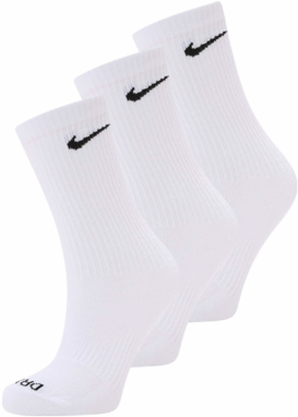 Nike Sportswear Ponožky 'Everyday Plus'  čierna / biela