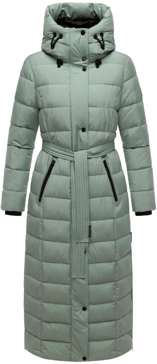 NAVAHOO Zimný kabát 'Das Teil XIV'  mätová / čierna