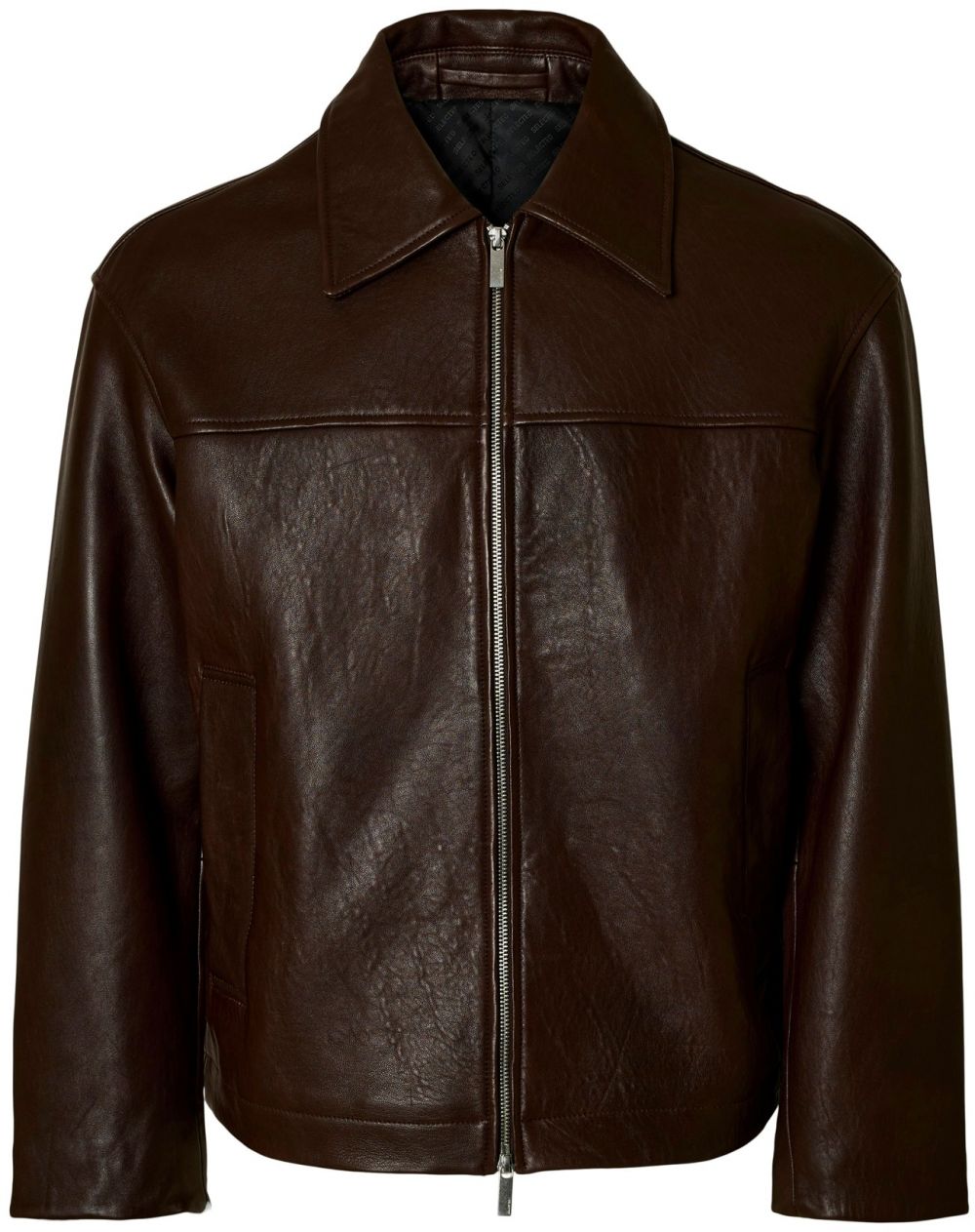 SELECTED Prechodná bunda 'SLHNOAH'  tmavohnedá