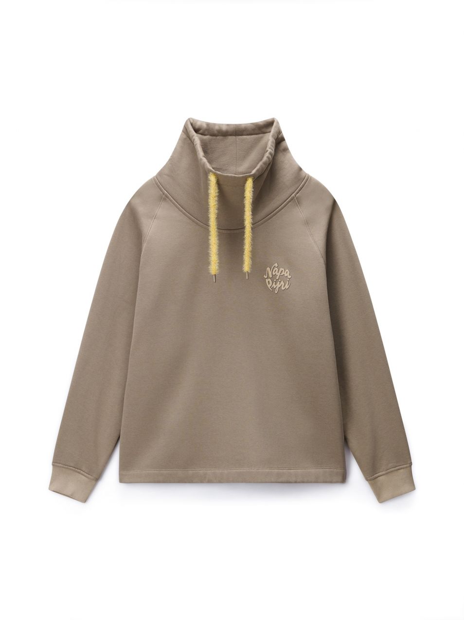 NAPAPIJRI Mikina 'B-Fedaia'  béžová / tmavobéžová
