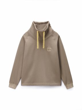 NAPAPIJRI Mikina 'B-Fedaia'  béžová / tmavobéžová