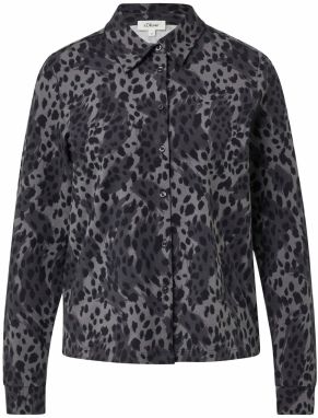 s.Oliver Blúzka  sivá / tmavosivá / čierna