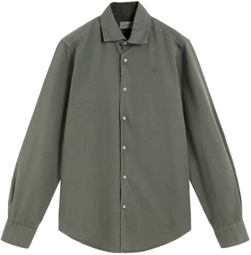 Scalpers Košeľa 'Seatle'  kaki