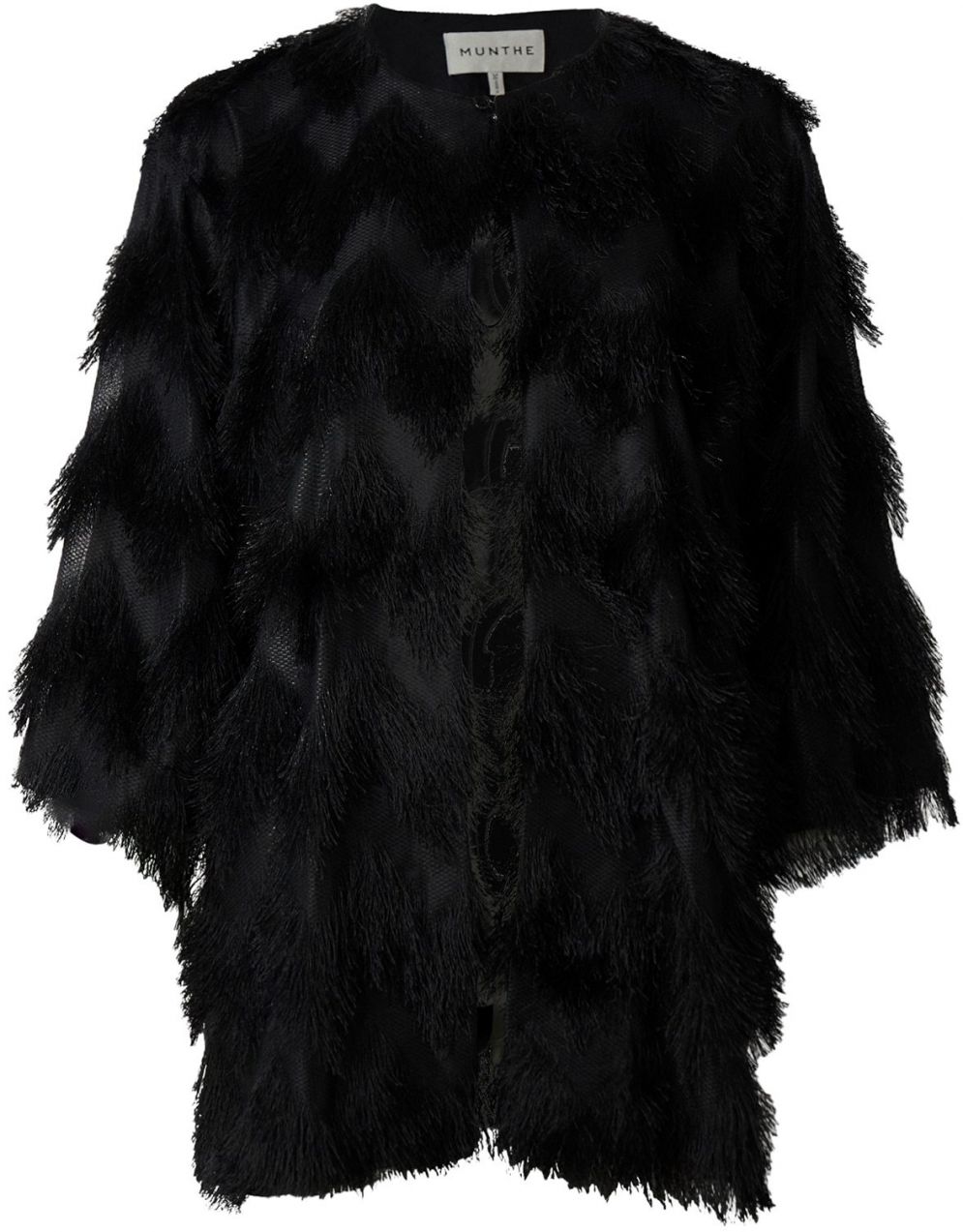 Munthe Prechodná bunda 'ROSEVILLA'  čierna