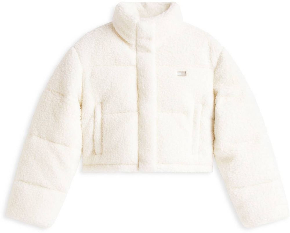 Tommy Jeans Prechodná bunda  biela