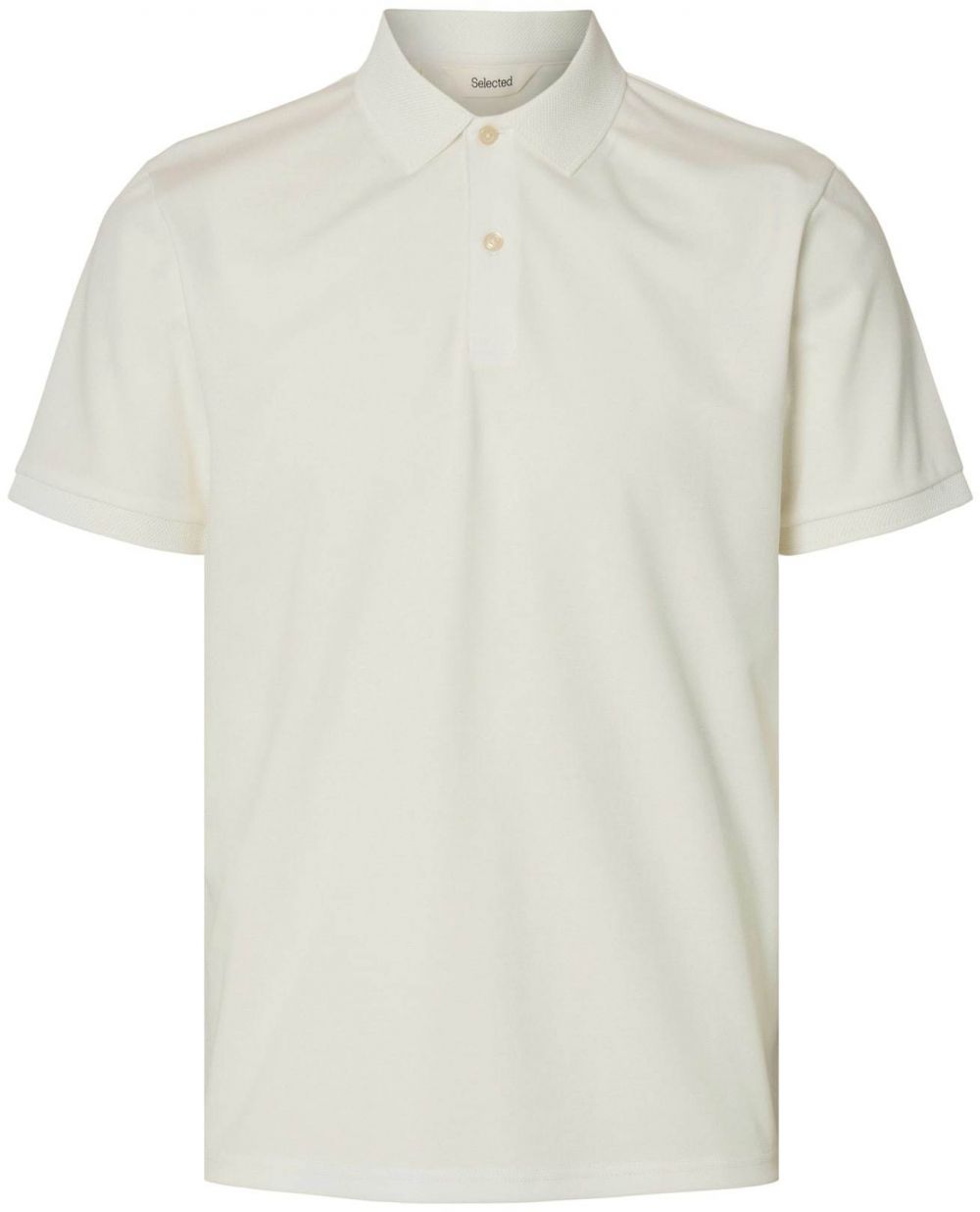 SELECTED Tričko 'SLHFAVE'  prírodná biela