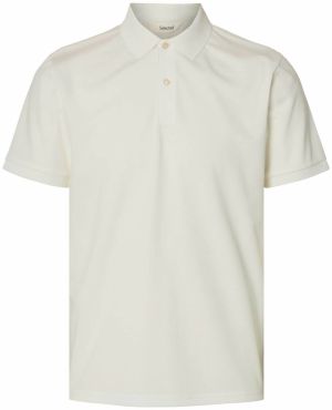 SELECTED Tričko 'SLHFAVE'  prírodná biela