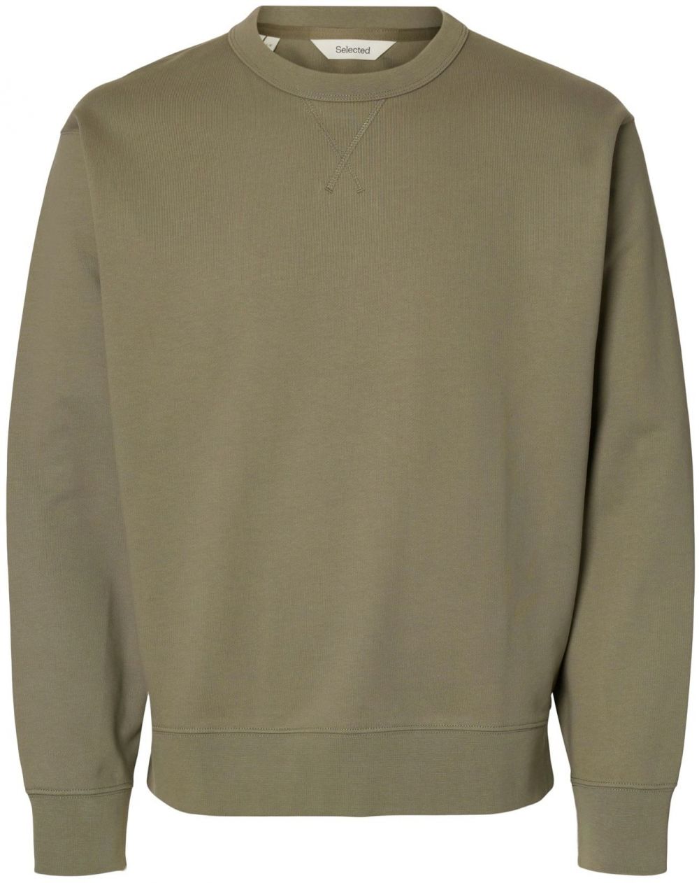 SELECTED Mikina 'SLHLUKE'  sivobéžová