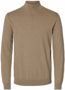 SELECTED Sveter 'SLHBERG'  brokátová