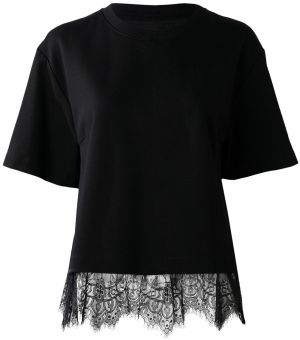 Munthe Tričko 'RACH'  čierna