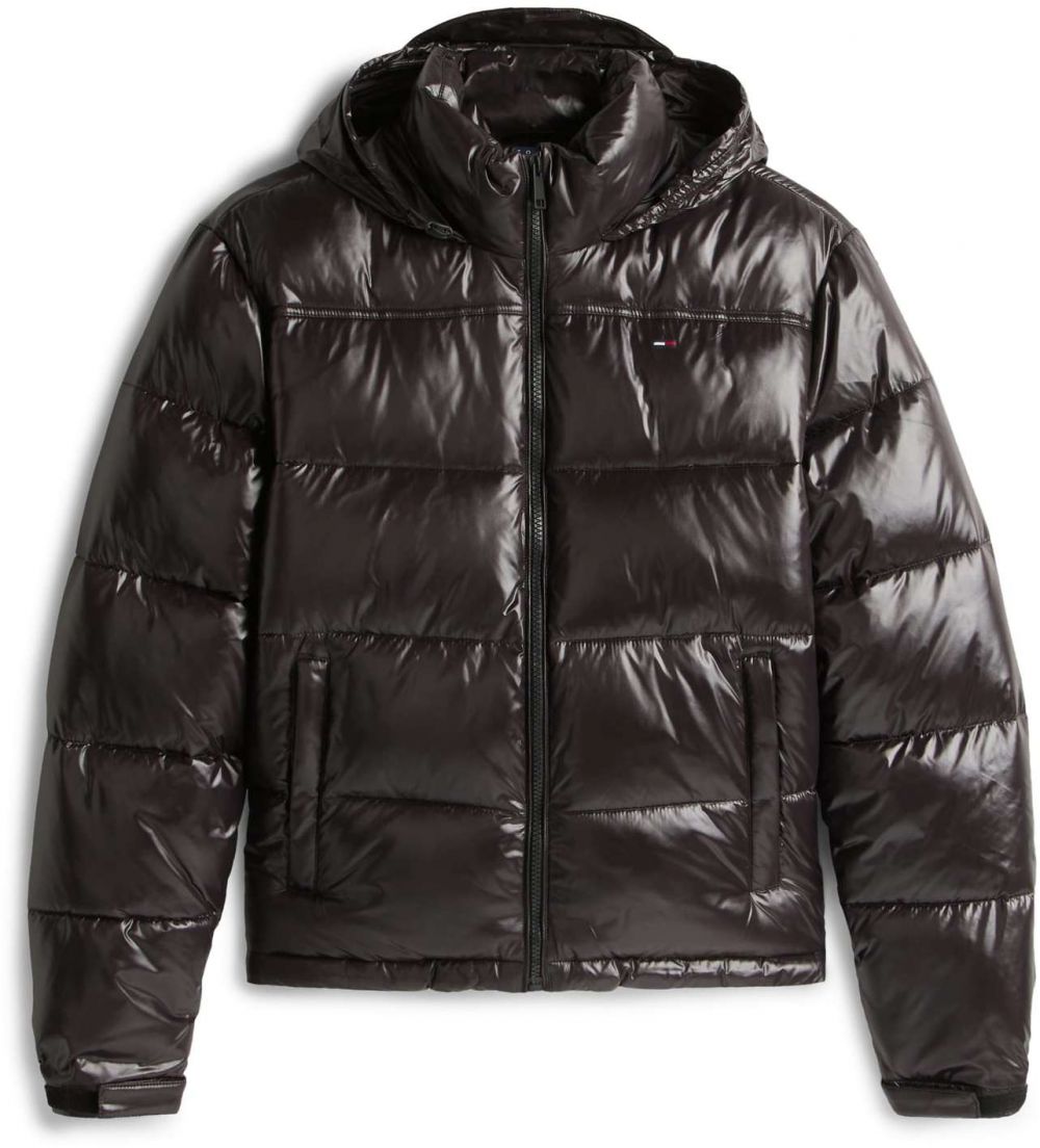 Tommy Jeans Prechodná bunda 'ESS'  čokoládová