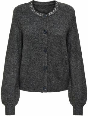 ONLY Kardigán 'ONLELSA'  tmavosivá